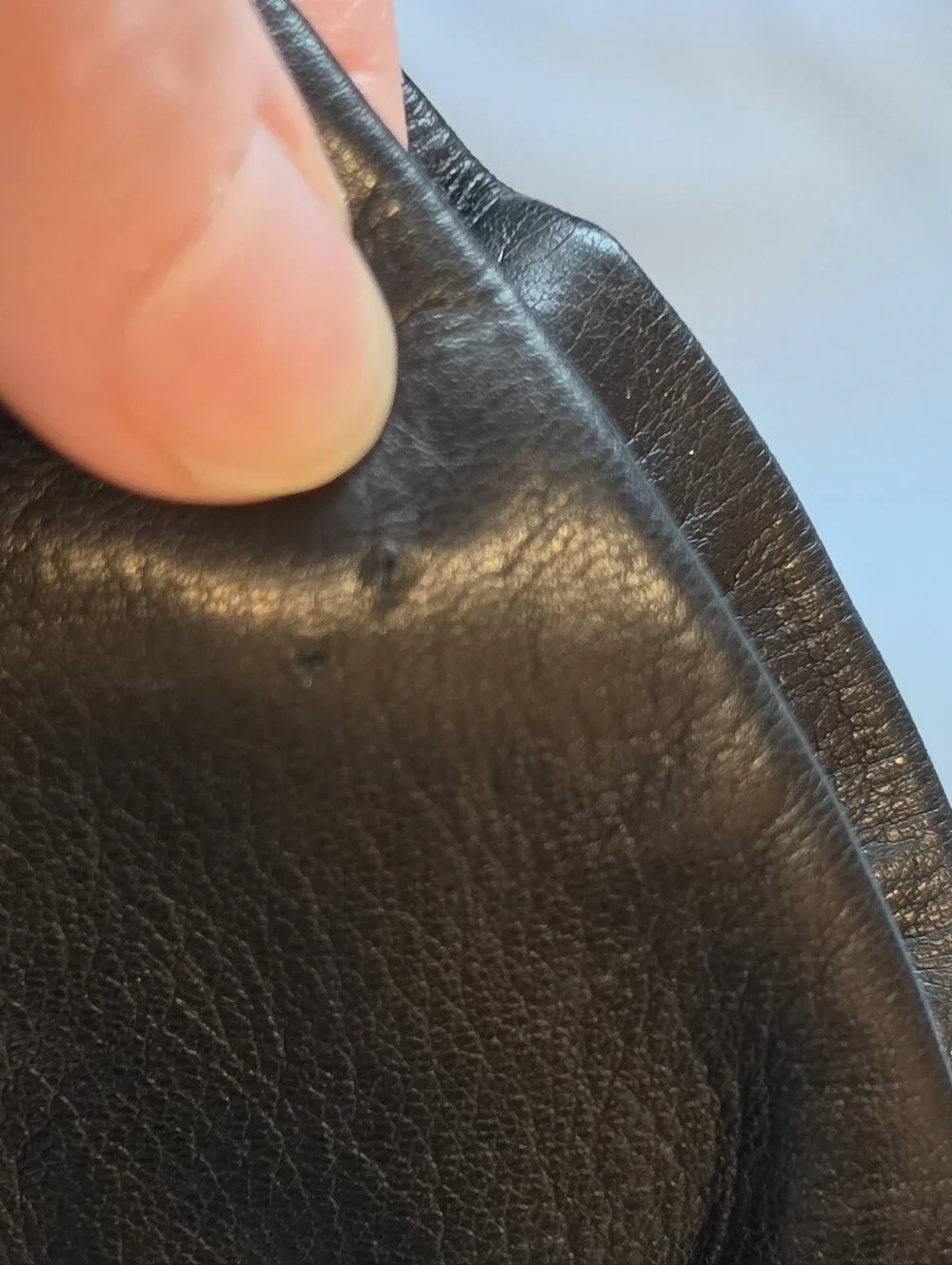 Vintage Monefusco Italian Leather and Cashmere Gloves